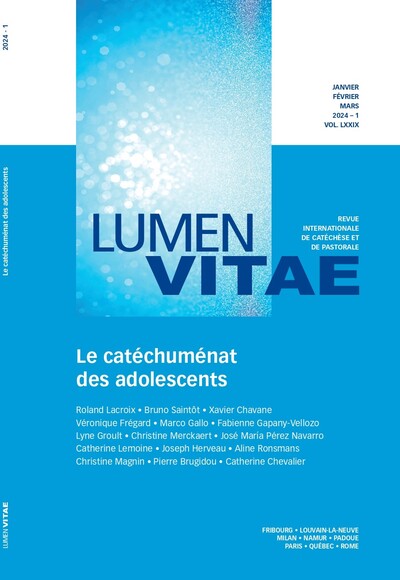 Picture of Le catéchuménat des adolescents 1/2024 Revue Lumen Vitae