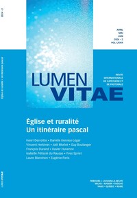 Image de Eglise et ruralité 2/2024 Revue Lumen Vitae