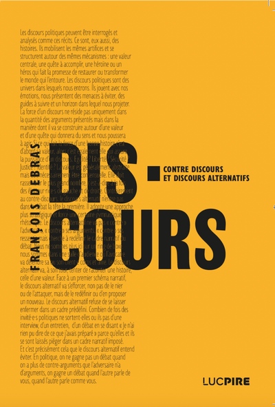 Picture of DISCOURS : CONTRE DISCOURS ET DISCOURS ALTERNATIFS
