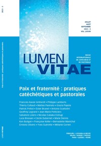 Picture of Paix et fraternité : pratiques catéchétiques et pastorales tome 78/3