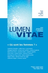 Picture of Où sont les femmes, revue Lumen Vitae 2022-1, vol 77