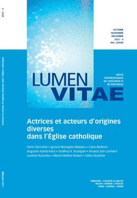Picture of Actrices et acteurs d’origines diverses dans l’Église catholique 78/4 Revue Lumen Vitae