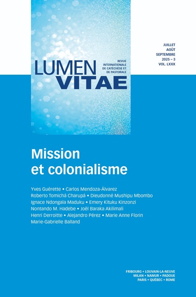 Image de Mission et Colonianisme lumen vitae 2025 3