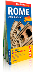 Picture of Rome Et Le Vatican  1/15.000 (Comfort !Map, Laminée)