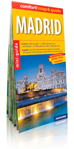 Picture of Madrid (Comfort !Map&Guide, Carte Laminée)