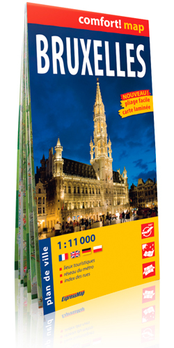 Picture of Bruxelles  1/11.000 (Comfort !Map)