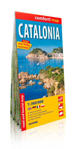 Picture of Catalogne (Gb)  1/300.000 (Comfort !Map, Laminée)