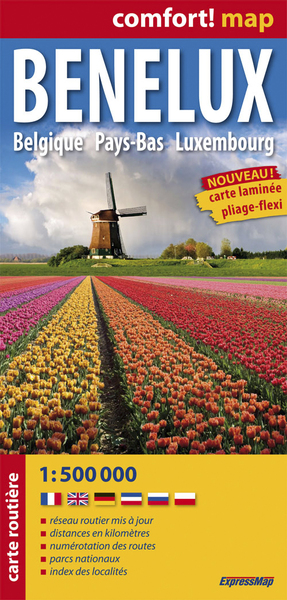 Picture of Benelux  1/500.000 (Comfort !Map)