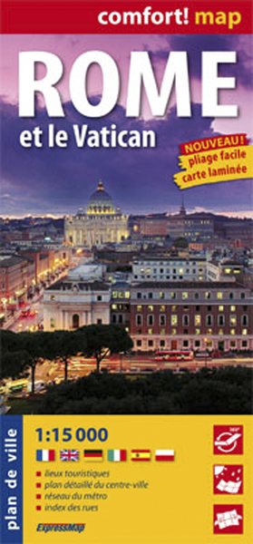 Picture of Rome Et Le Vatican  1/15.000 (Comfort !Map)