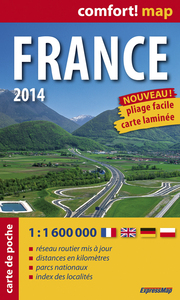Picture of France 2014  1/1M6 (Comfort !Map, Poche)