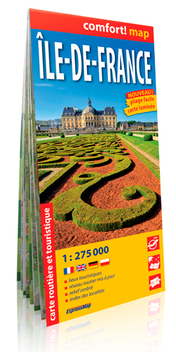Picture of Ile-De-France  1/275.000 (Comfort !Map)