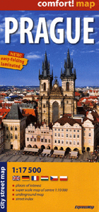 Picture of Prague  1/17.500 (Comfort !Map)