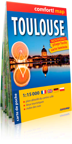 Picture of Toulouse 1/15.000 (Comfort !Map, Poche)