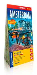 Picture of Amsterdam (Gb) 1/15.000 (Comfort !Map, Laminée)