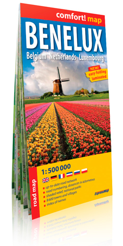 Picture of Benelux (Gb)  1/500.000 (Comfort !Map)