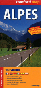 Picture of Alpes  1/650.000 (Comfort !Map)