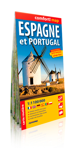 Picture of Espagne/Portugal 1/1M1 (Comfort !Map, Laminée)