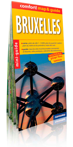Picture of Bruxelles (Comfort !Map&Guide, Carte Laminée)