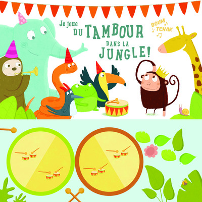 Picture of Je joue du tambour dans la jungle