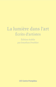 Image de La lumière dans l'art Anthologie