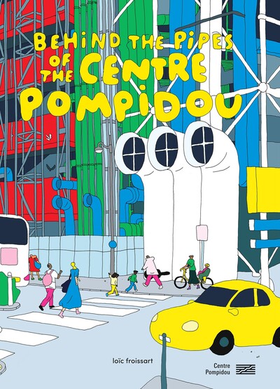 Picture of Behind the pipes of the Centre Pompidou