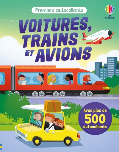 Picture of Voitures, trains et avions - Premiers autocollants (volume combiné) - dès 3 ans