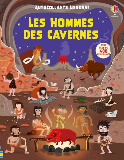 Image de Les hommes des cavernes - Autocollants Usborne - dès 5 ans