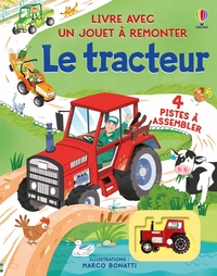 Picture of Le tracteur - Livre avec jouet à remonter - dès 3 ans