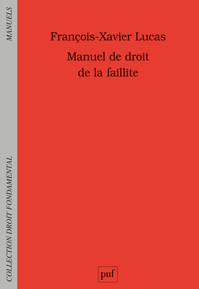 Image de MANUEL DE DROIT DE LA FAILLITE