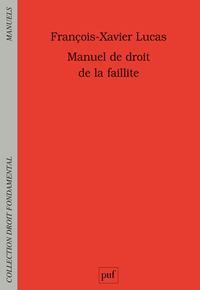 Image de MANUEL DE DROIT DE LA FAILLITE