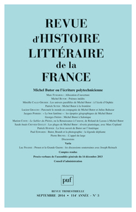 Picture of RHLF 2014, n° 3