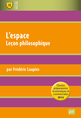Image de L'espace. Leçon philosophique