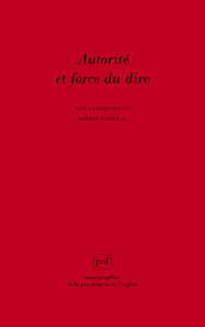 Picture of Autorité et force du dire