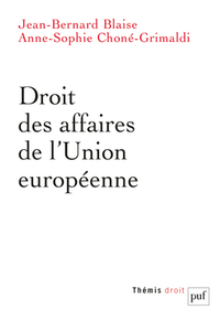 Picture of Droit des affaires de l'Union européenne