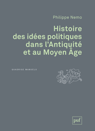 Image de Histoire des idées politiques dans l'Antiquité et au Moyen Âge