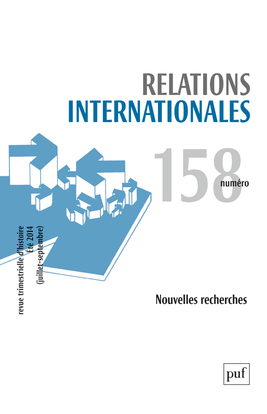 Picture of Relations internationales 2014, n° 158