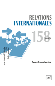 Picture of Relations internationales 2014, n° 158