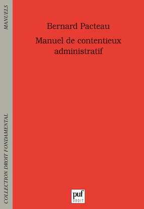 Picture of Manuel de contentieux administratif