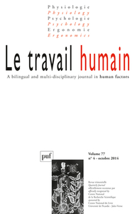 Image de travail humain 2014, vol. 77 (4)