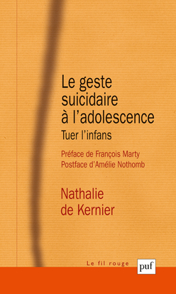Picture of Le geste suicidaire à l'adolescence. Tuer l'infans
