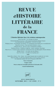 Picture of RHLF 2013, n° 3