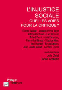 Picture of L'injustice sociale, quelles voies pour la critique ?