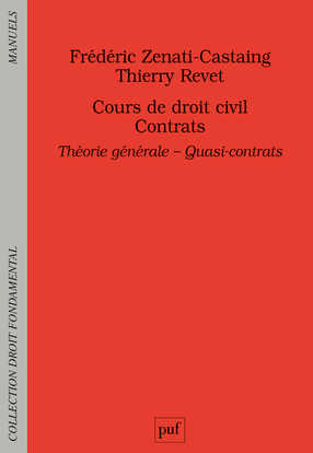 Picture of Cours de droit civil. Contrats. Théorie générale - Quasi-contrats