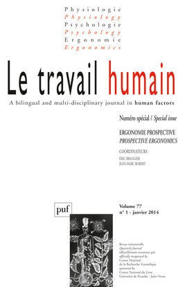 Image de travail humain 2014, vol. 77 (1)