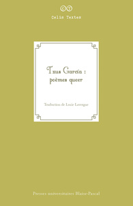 Picture of Txus García : poèmes queer