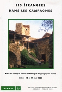 Picture of Les étrangers dans les campagnes - actes du Colloque franco-britannique de géographie rurale, Vichy, 18 et 19 mai 2006
