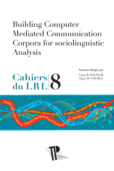 Picture of Building Computer-Mediated Communication Corpora for sociolinguistic Analysis
