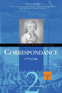 Image de Correspondance (1779-1786) - 2  tomes