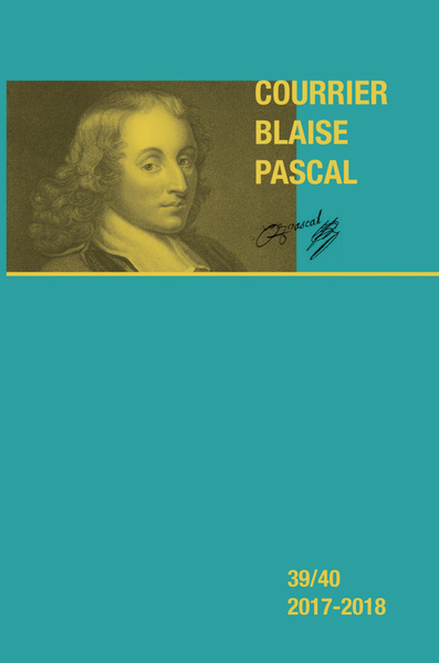 Picture of Courrier Blaise Pascal, n° 39-40/2017-2018