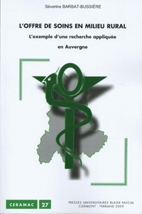 Picture of L'offre de soins en milieu rural - l'exemple d'une recherche appliquée en Auvergne